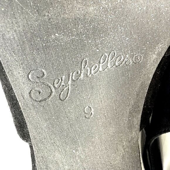 Seychelles Candlelight Slingback Pump Womens Sz 9 Suede Pointed Toe Kitten Heel - Picture 14 of 14